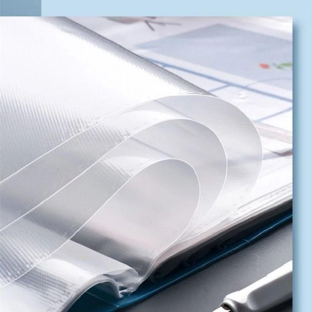 ПП Папка для файлов формата А4 Водонепроницаемый Органайзер для хранения тестовых работ Высококачественная сумка для документов