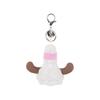 Apricot Lamb Badminton Cute Soft Keychain Plush Toy, Perfect for Boys and Girls, Fits Kids Backpacks and Purses, 9cm