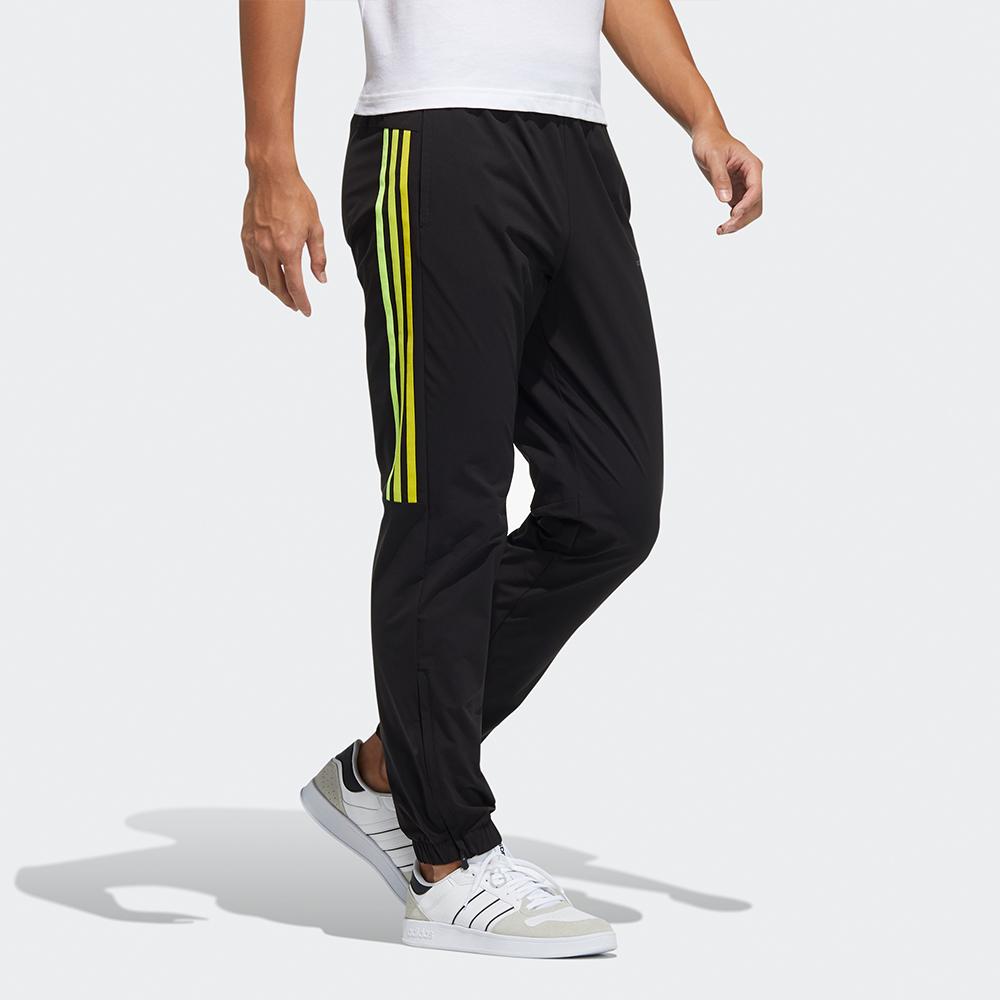 adidas Нео повседневные спортивные брюки с боковой полосой, мужские брюки, черные GP5676