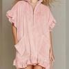Streetwear A Line Dress With Zipper And Ruffle Sleeves For Casual Travel Or Party