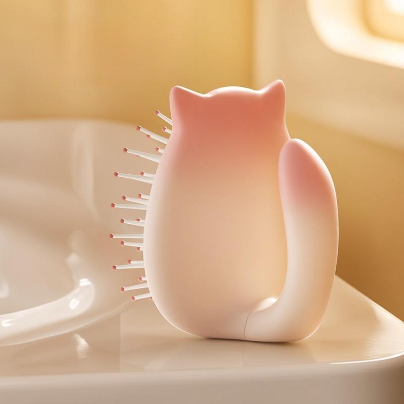 1Pc Cute Air Cushion Comb | Gentle hair removal, portable, comfortable massage, suitable for all hair types