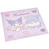 Children's Lunch Cloth, 43x43cm, Made In Japan, Sanrio Kuromi Big Ribbon, Girls' KB4