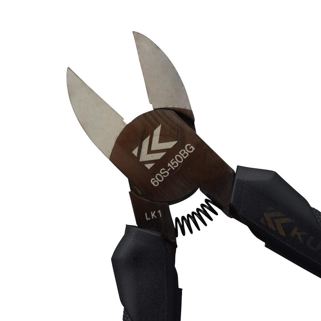 Fujiya Standard Black with Nippers, Gold, Spring, 60S-150BG