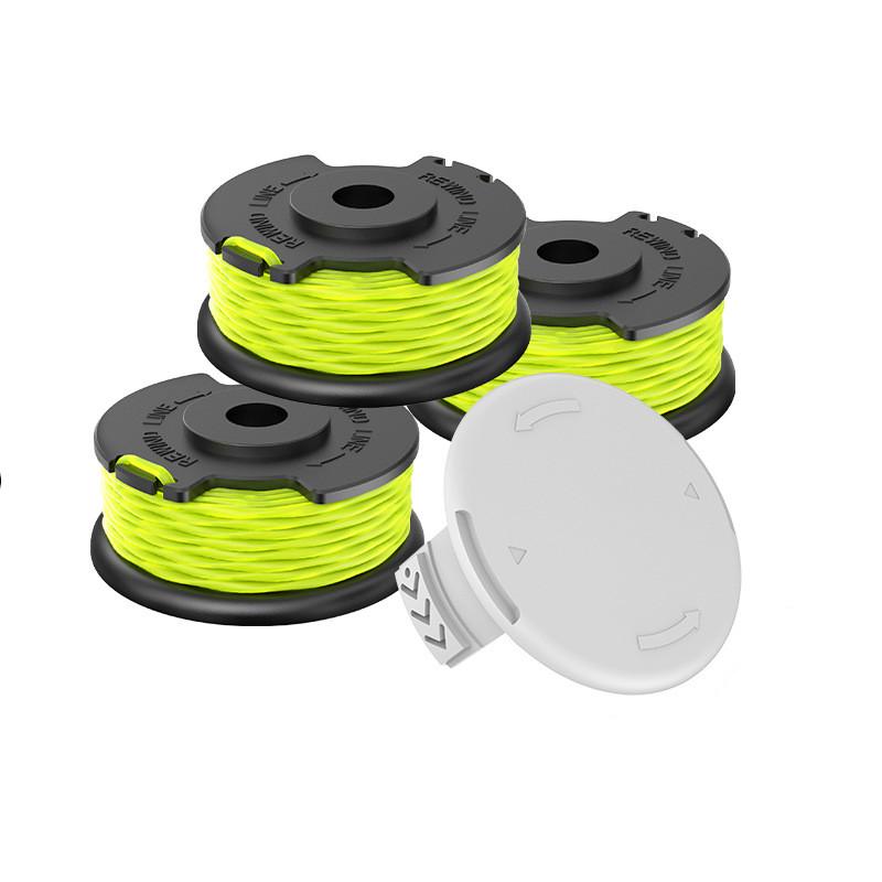 Замена шпули для триммера Ryobi Rac143 36V 20 футов Автоподача Аккумуляторная катушка с леской для сорняков
