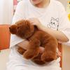 Милая и очаровательная игрушка-симуляция животного, плюшевая кукла бурого медведя и белого медведя, очаровательная пушистая игрушка-медведь, декор для дома, разработана для мальчиков и девочек, комфорт