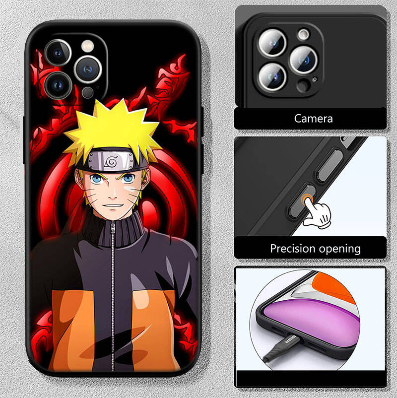 MH106 Чехол-накладка Naruto Uzumaki для iPhone 7 8 11 12 13 14 15 16 17 16E XS Pro Max XR X SE Air