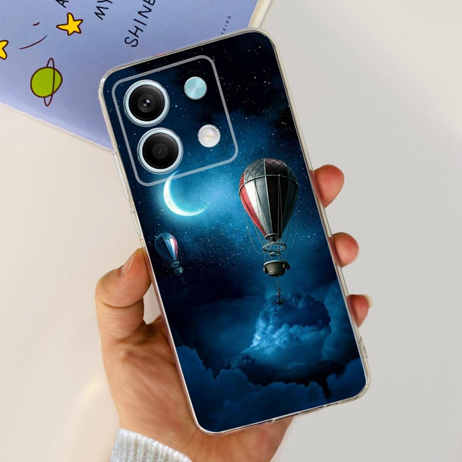 For Xiaomi Redmi Note 13 4G Case Redmi Note 13 Pro 4G Global Cute Soft Silicone TPU Slim Cover For Redmi Note13 13Pro 4G