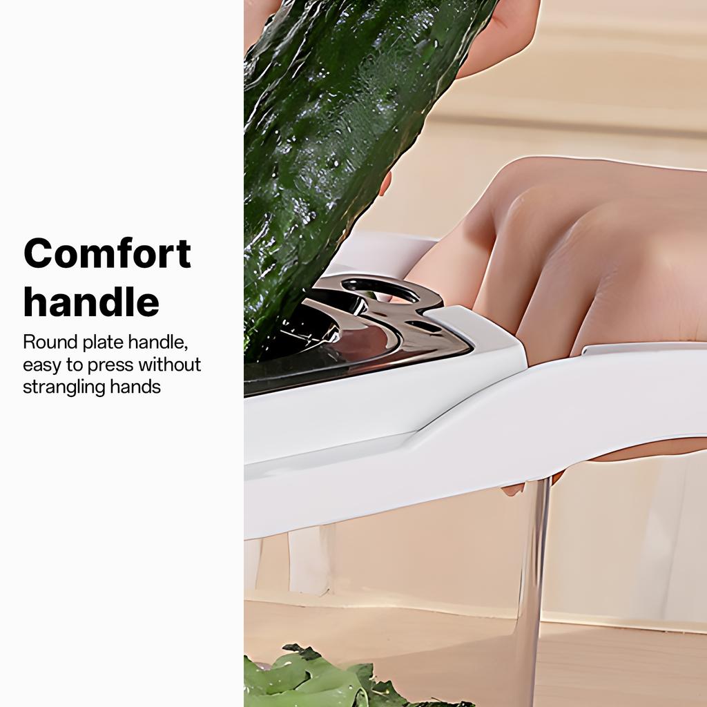 22 в 1 овощерезка с контейнером и крышкой, ручная самоочищающаяся мини-овощерезка