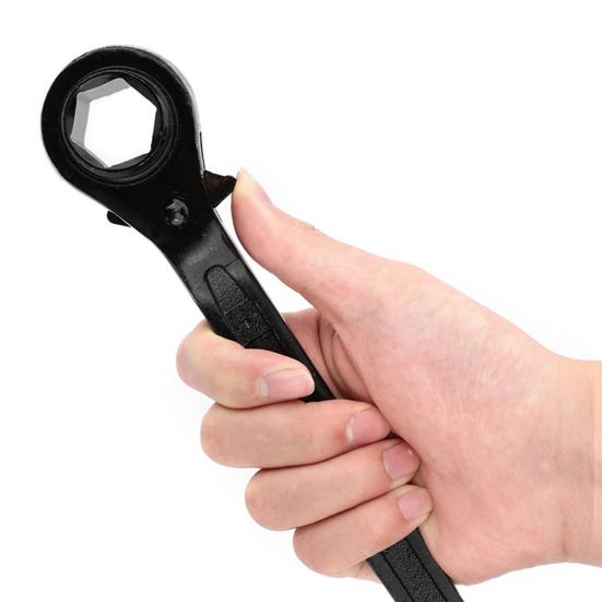 Многофункциональный двусторонний ключ с двойной головкой, не подверженный ржавчине, оборудование для мастерских, быстрый трещоточный ключ для дома