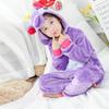 Kids Kigurumi Onesie Unicorn Pajamas For Children Animal Cartoon Costume Winter Boy Girl Licorne Jumpsuit