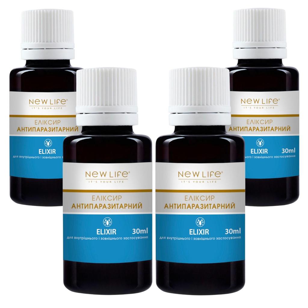 Антипаразитарный Эликсир на Травах Диетическая Добавка New Life