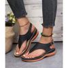 New Solid Color Embroidered Toe Women's Large Size Sandals Lis Sandal