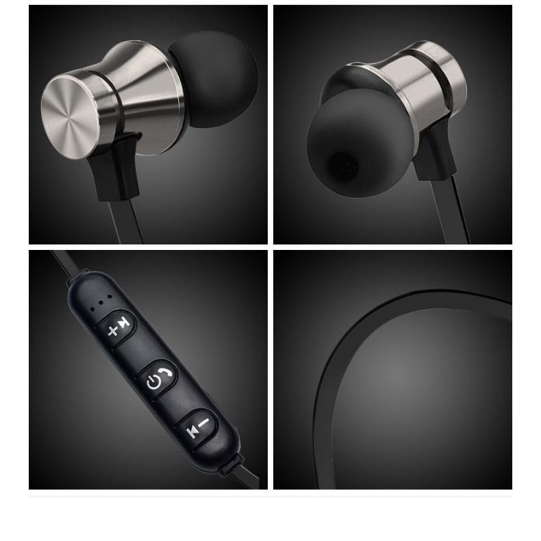 Магнитные наушники для спорта Bluetooth внутриканальные стерео беспроводные