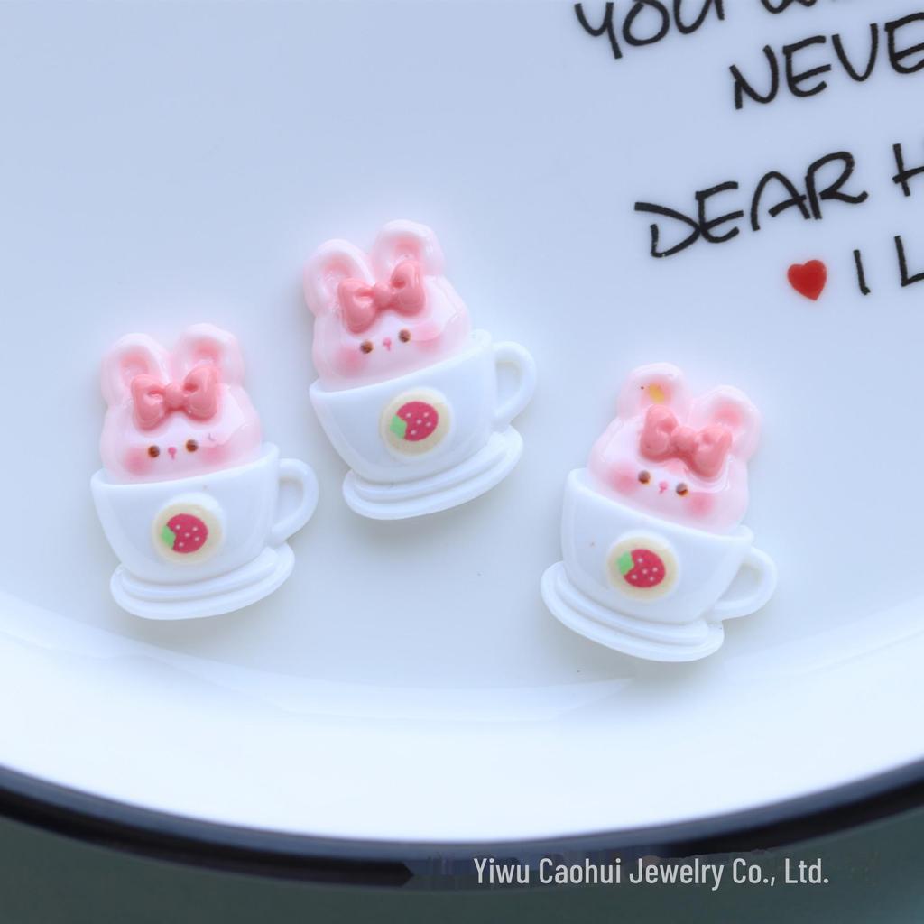 Очаровательные блестящие мультяшные аксессуары для волос из смолы: Детские шпильки, кольца, зажимы и нашивки для поделок своими руками