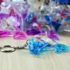 Плавающий брелок с дельфином для ключей от машины, кольцо с милым кулоном в виде кита и океана, аксессуары, женская сумка, подвески, подвеска, подарок