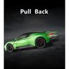 1/24 Maserati MC20 Cabrio Alloy Racing Car Model Diecast Metal Sports Car Vehicle Model Simulation Sound and Light Kids Toy Gift