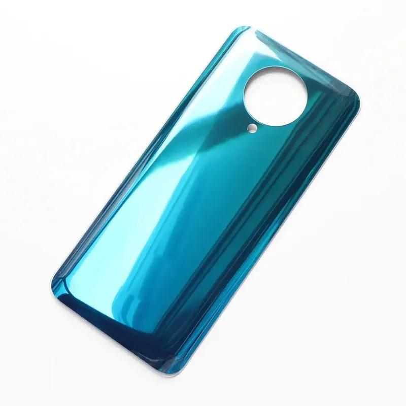 Glass Back Cover for Xiaomi Poco F2 Pro Battery Cover Panel Rear Housing Case with Camera Lens Replacement
