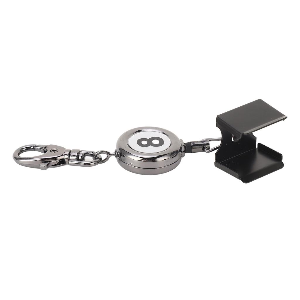 Держатель для бильярдного мела, черный, автоматический, телескопический, 48 см, портативный, для бильярдного кия, мел для бильярда