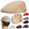 Летняя кепка газетчика, регулируемая, дышащая, с козырьком, берет, шляпа для гольфа