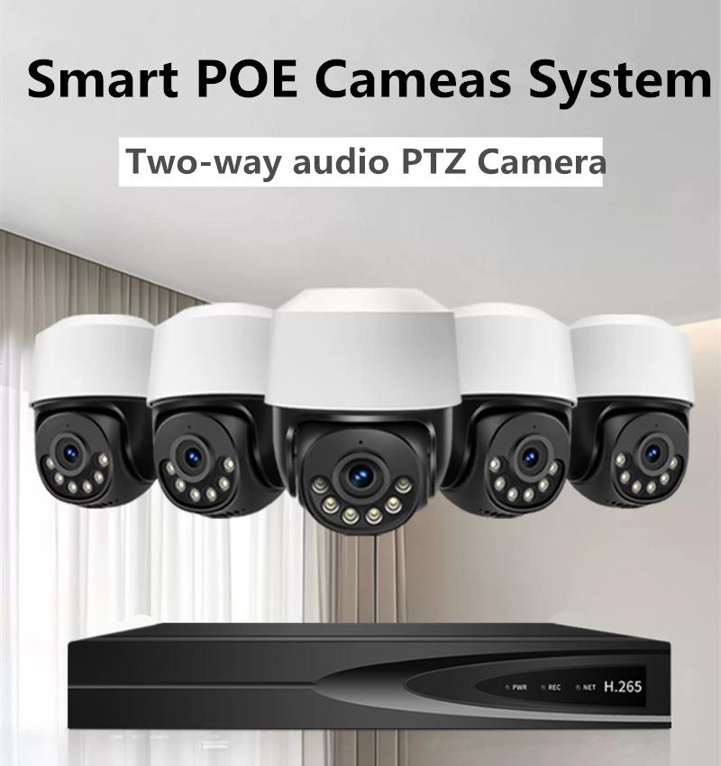 Acarte 4K 8MP PTZ Security Camera System