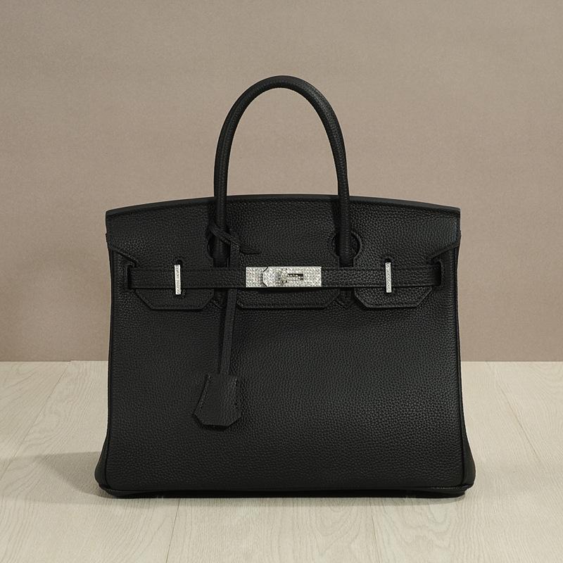 Новая модная женская сумка из натуральной кожи с рисунком личи и слоистой телячьей кожей с платиновой сумкой через плечо