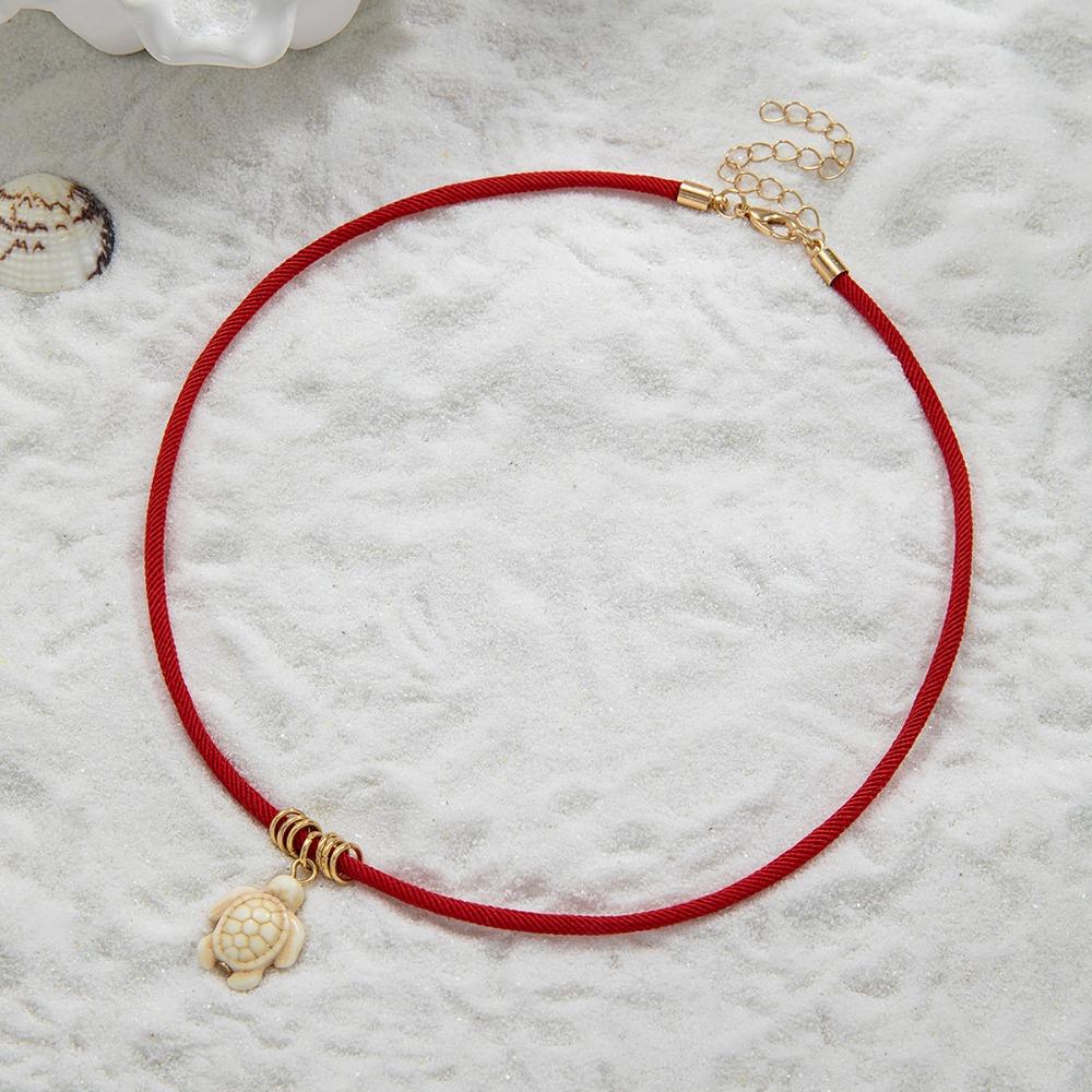 Length Adjustable Pendant Chokers Beach Wind Neck Accessories Fashion Women Necklaces Party