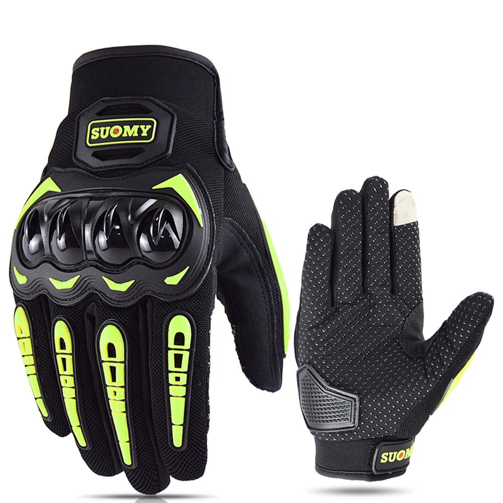 Suomy Motorcycle Gloves Men Summer Breathable Touch Screen Moto Biker Guantes Motobike Riding Protective Gear Fit Women Pink