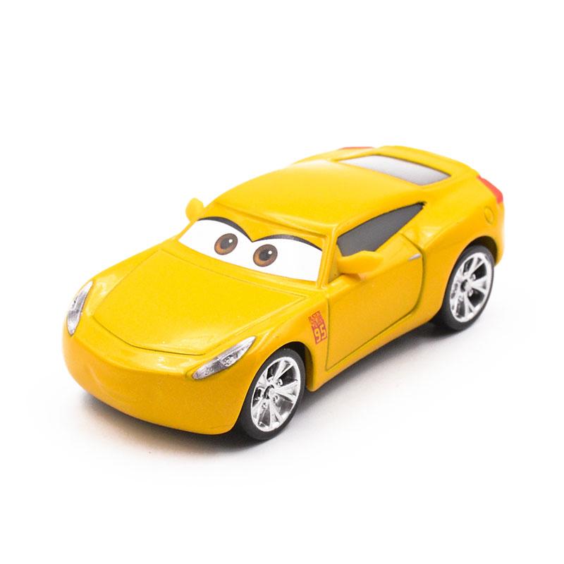 Pixar Тачки 3 Новый Молния Маквин Джексон Шторм Смоки Литая Металлическая Модель Машинки Подарок на День Рождения Игрушка Для Детей