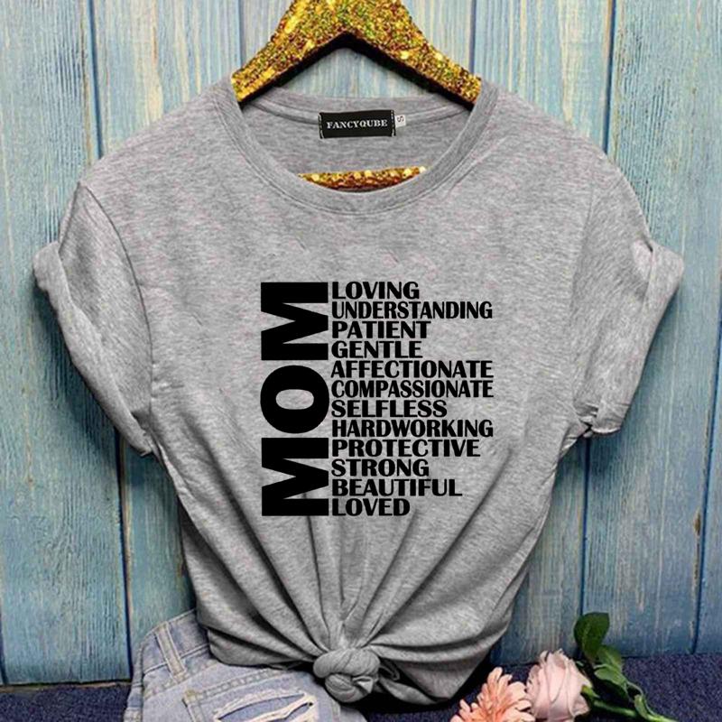 Женская футболка большого размера Y2K MOM Женская модная футболка MOM Летние топы