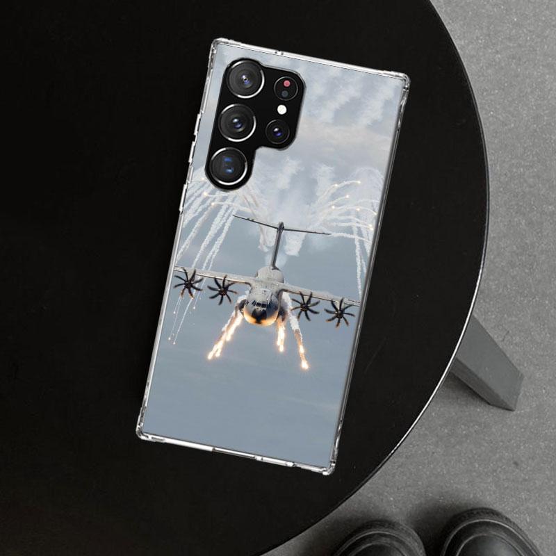 Крутой чехол для телефона с изображением самолета для Samsung Galaxy S26 S25 Edge S24 S23 Ultra S22 Plus S21 FE S20 + Арт Персонализированный Funda