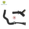 2X Oil Crankcase Breather Pipe w/Connection For Mercedes Benz S E S550 X166 C216 C292 A217 W212 W166 W221 A2782031217 0099973972