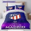 Atleti Bedding Quilt Set Quilt Cover Pillowcase Home Decoration Birthday Gift (1 * duvet cover + 2 * pillowcase, without core)