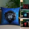 Warcrafts of World W-WOW Game Pillow Case Plush Fabric Soft Double Sided Print Sofa Cushion Cover Throw Pillow Covers