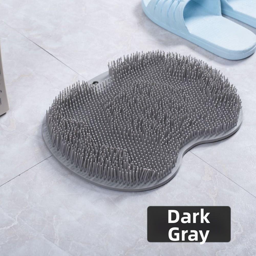 Многоразовый очиститель для ног для душа Присоска Скребок для спины Многофункциональный массажный коврик для ног Для ванны