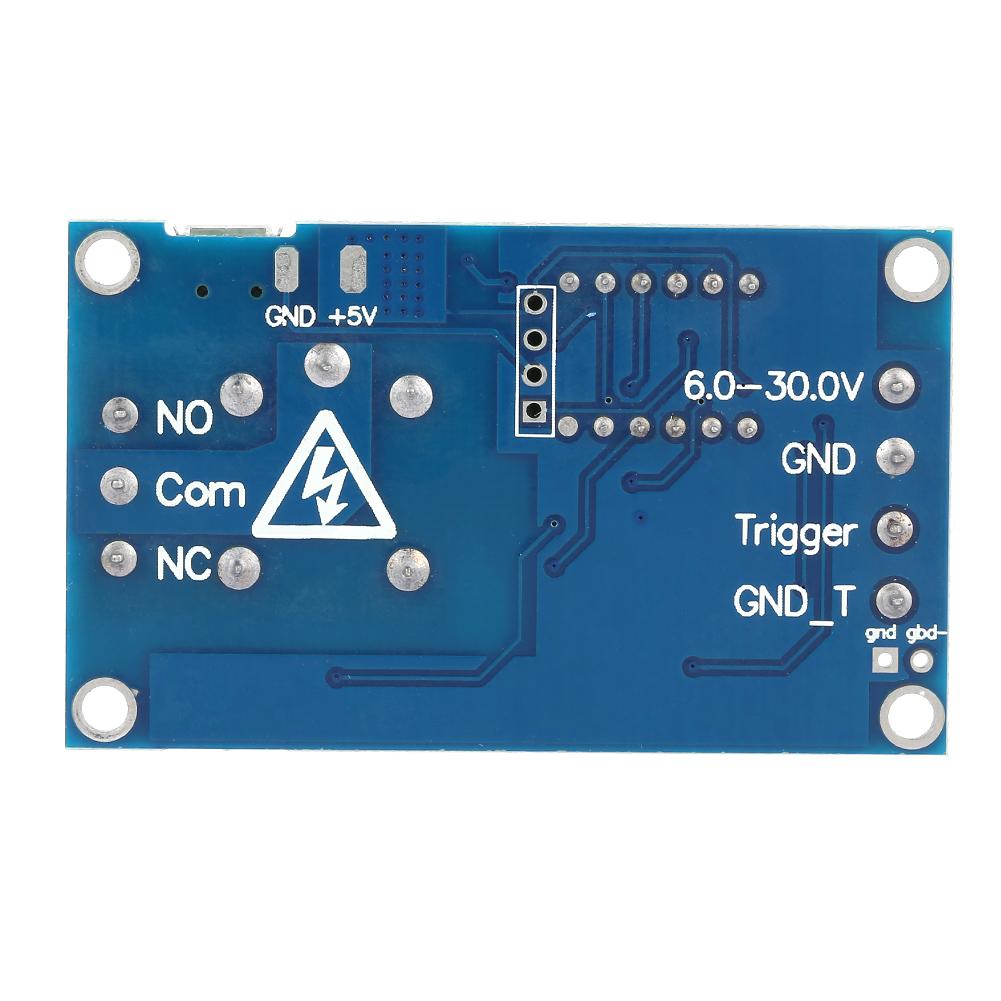 DC 530V светодиодный дисплей задержка включения/выключения релейный модуль триггерный цикл задержки таймер переключатель