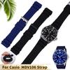 Для CASIO swordfish MDV106-1A MDV-107 MTP-VD01 MDV-106D efr-303l ремешок мужской браслет 22 мм Спортивный силиконовый ремешок для часов