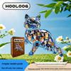 Прозрачная головоломка для кошек HOOLOOG: Сложная деревянная головоломка и копилка своими руками