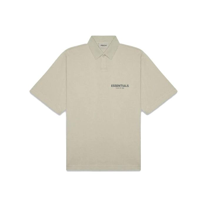 Fear of God Essentials Осень/Зима 2020 Поло Унисекс Топы Мох FOG-FW20-297