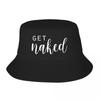 Женская летняя панама с надписью Get Naked, унисекс, для улицы, от солнца, для кемпинга, рыбалки