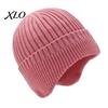 Versatile Fashion Hat for Shopping And Outings Winter Knitted with Ear Flaps Men, Soft Fleece Lined Hat, Stretchy Cozy Headwear Daily Commute Thermal