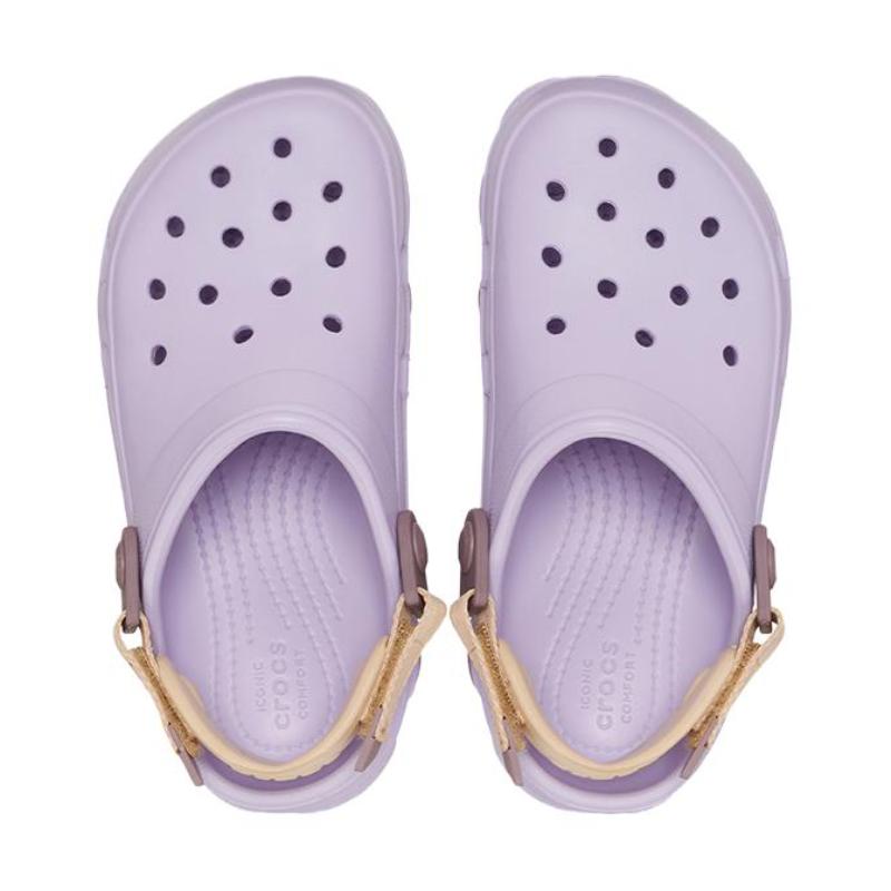 Crocs Удобные и универсальные детские сандалии сиреневого цвета детская модель