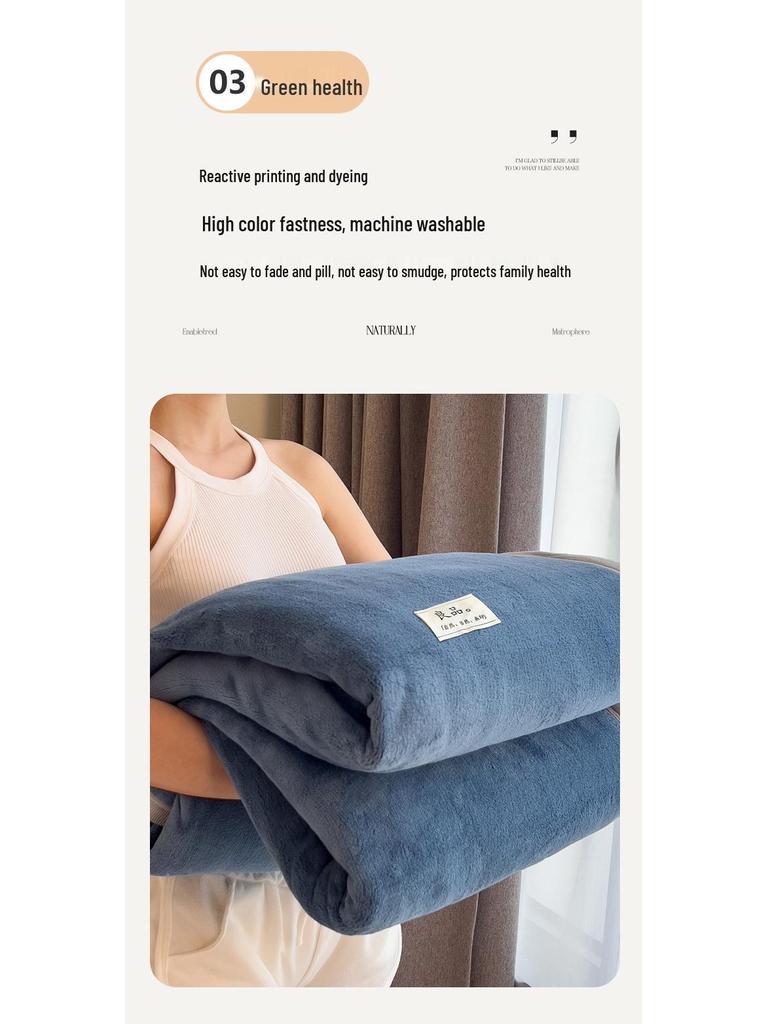 Постельная простыня и пододеяльник из кораллового флиса, фланели и бархата - Односпальный размер