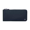 052-02210 Current Long Wallet Round Zipper Wallet (Cow Steer X Embossed, 1.(Navy) Navy)
