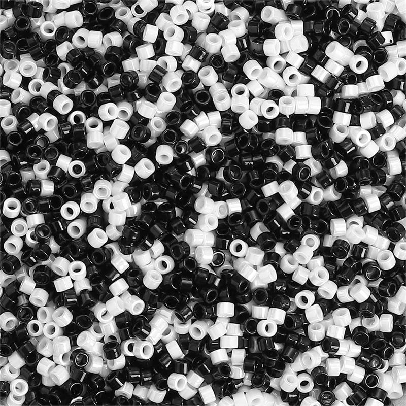 Маленькие круглые стеклянные бусины для самостоятельного изготовления украшений - античная отделка, несколько цветов