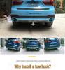 Съемный задний фаркоп для BMW X5/X1/X2/X3/X4/X6/X7 Прицепные устройства