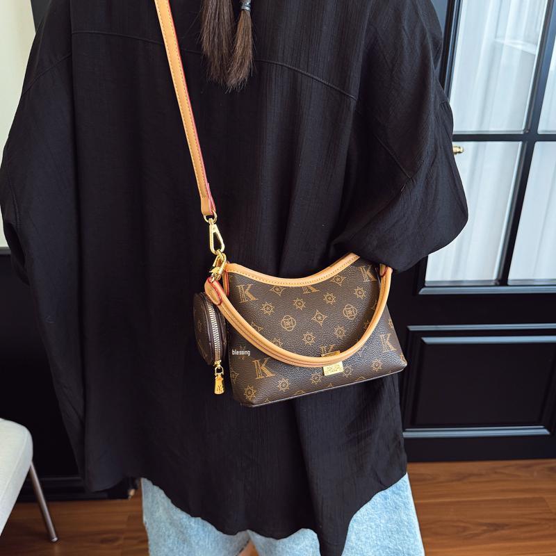 Ниша 2025 Мини-тоут: Высококачественная универсальная женская сумка кроссбоди с цветочным дизайном