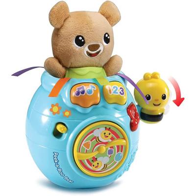 Vtech Baby Медвежонок Прятки в Горшочке с Медом Мягкая Игрушка с Музыкой, Песнями и Веселыми Фразами