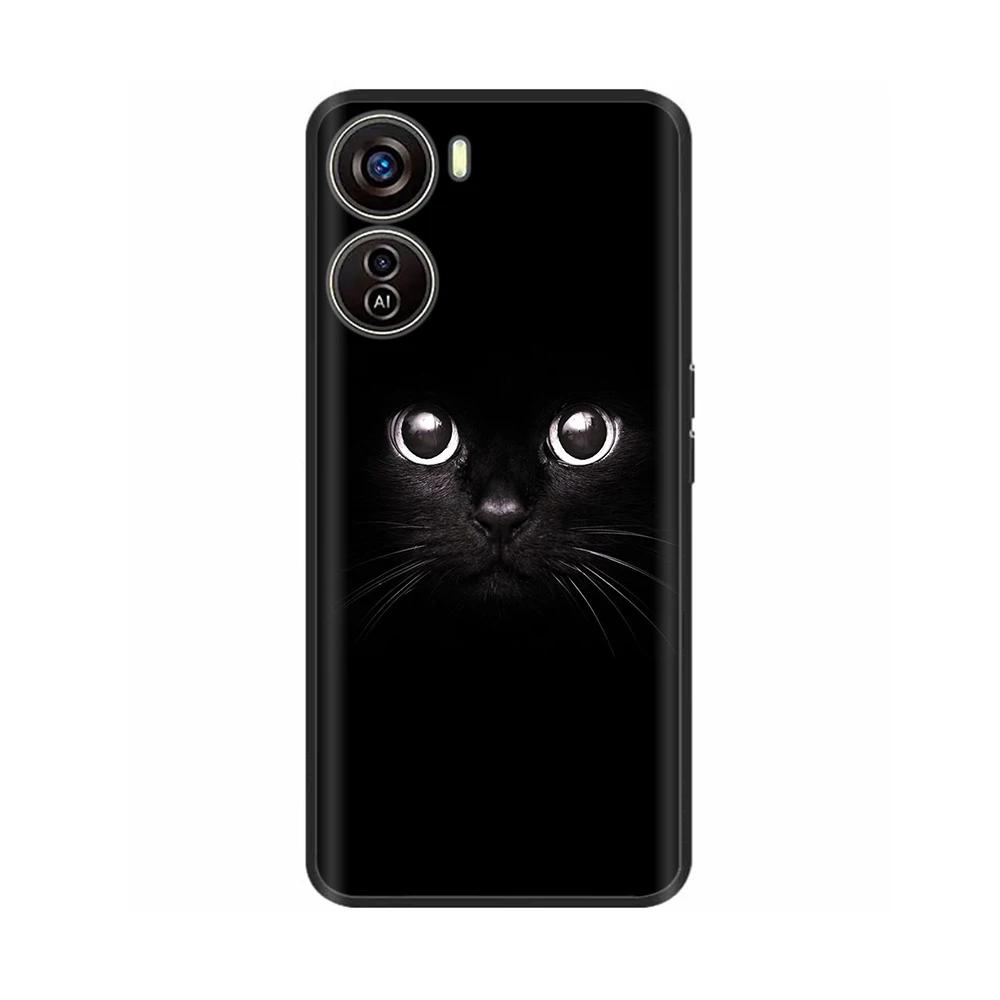 Чехол для ZTE Blade V50 Design 5G Мягкий силиконовый чехол для телефона для ZTE Blade V50 Design 4G 5G Ударопрочный корпус Задняя крышка Coque