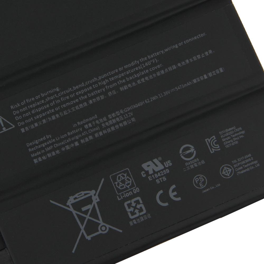 Rechargeable Lithium Battery For Microsoft Surface Book 2 2nd Gen 15" 1793 Keyboard G3HTA040H G3HTA041H Battery