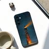 Абстрактный маяк Чехол для телефона Черный силикон Мягкий Для Samsung Galaxy A73,A72,A71,A70,A53,A52,A51